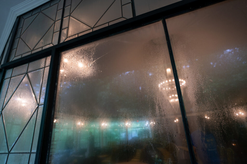 Dirty venue windows that Brightness window cleaning can restore to get your business windows sparkling again