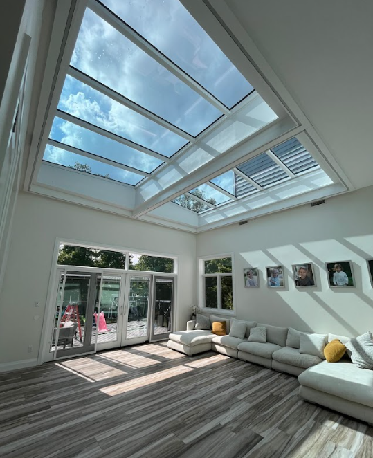 Sky windows cleaned by Brightness